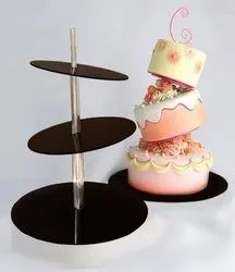 Topsy Turvy Cake Stand / Adjustable Designer Cake Support Stand