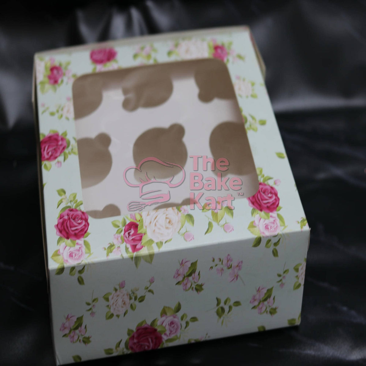 9 Piece Cupcake Window Box with Liner