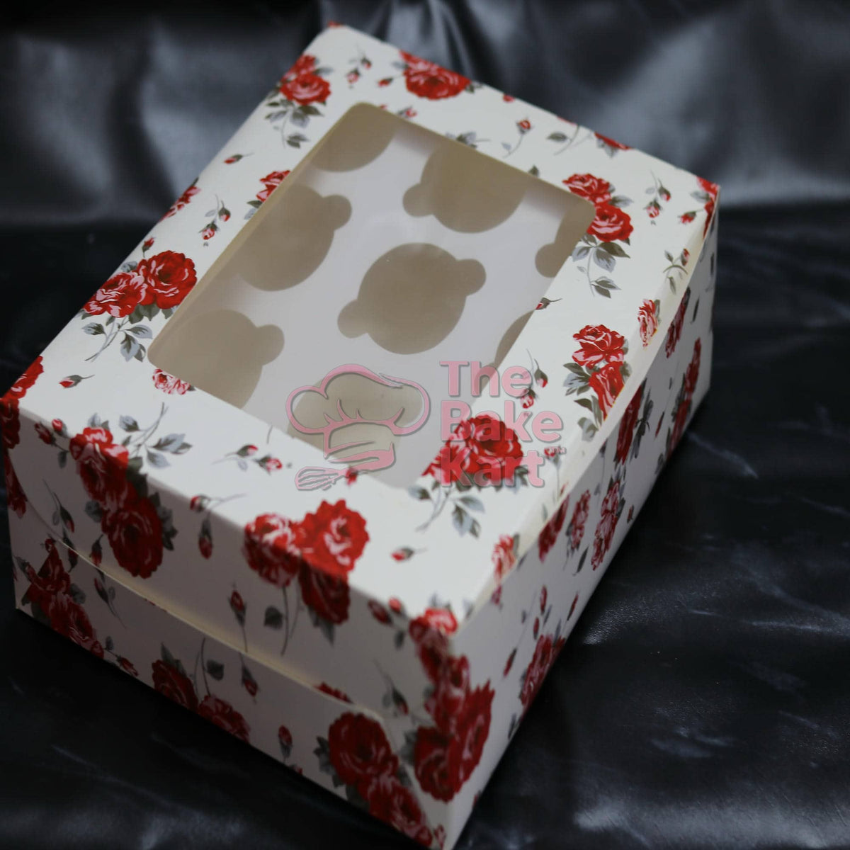 12 Piece Cupcake Window Box with Liner