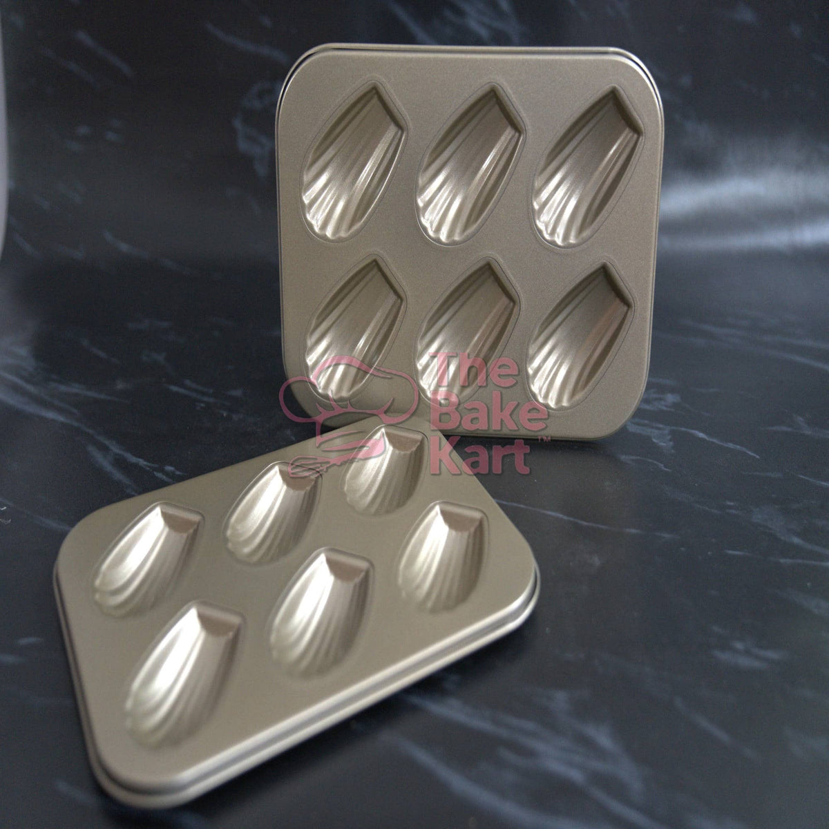 6 Cavity Madeleine Non-Stick Teflon Baking Tray