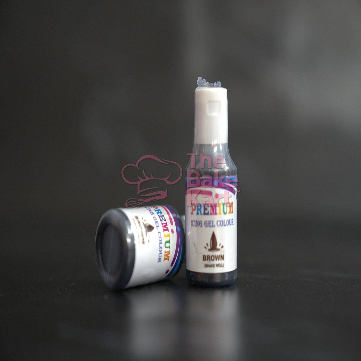 Bakehaven brown edible gel colour 20g packaging