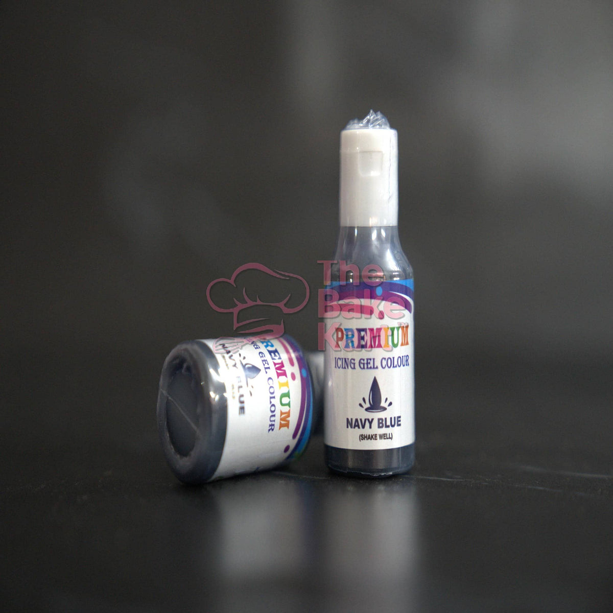 Bakehaven navy blue edible gel colour 20g