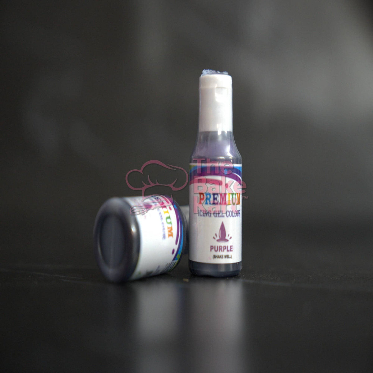 Bakehaven purple edible gel colour 20g