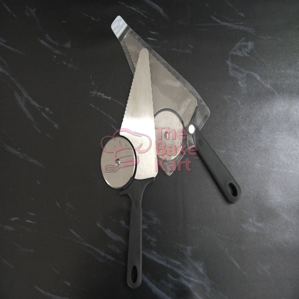 Pizza Cutter & Lifter / Stainless Steel Pizza Serving Tool