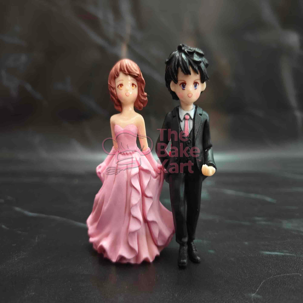 Miniature Dancing Couple Cake Decoration Toy / Romantic Cake Topper
