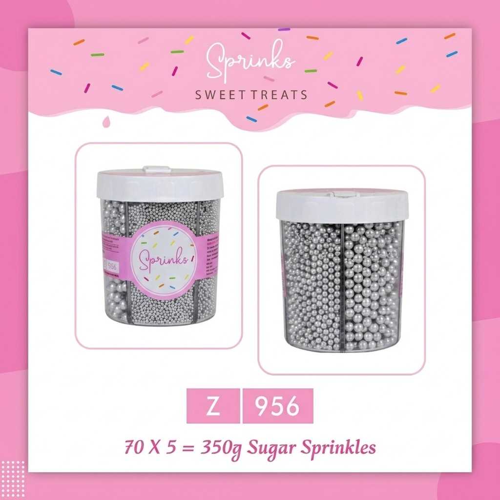 5 in 1 Edible Sprinkle Mix No. 4 / Cake Decoration Sprinkles