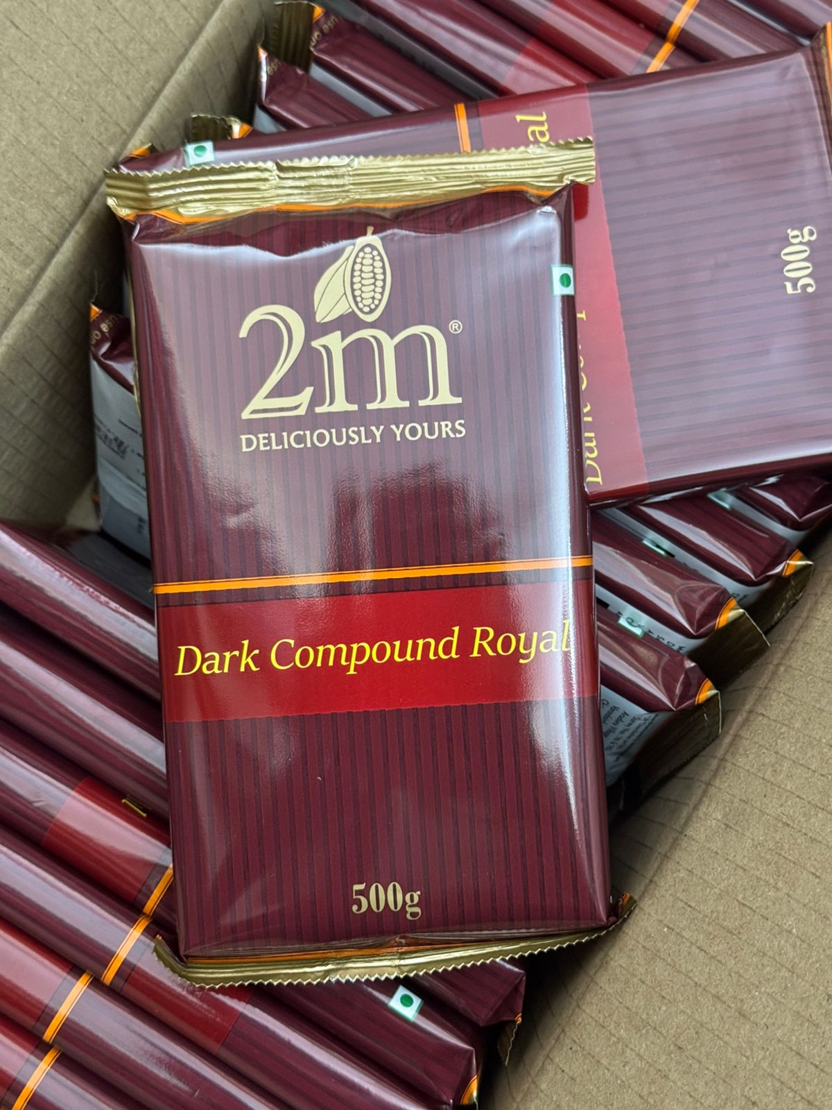 2M Royal Dark Compound Chocolate 500g