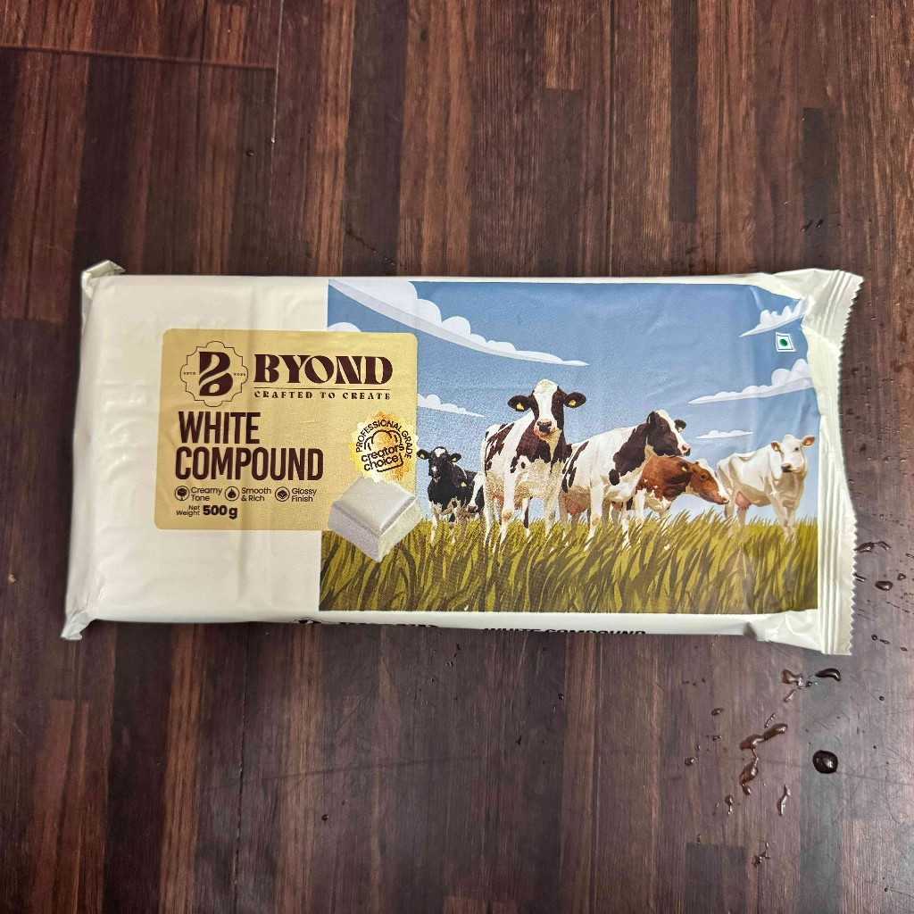 Byond White Compound Chocolate 500g for Baking
