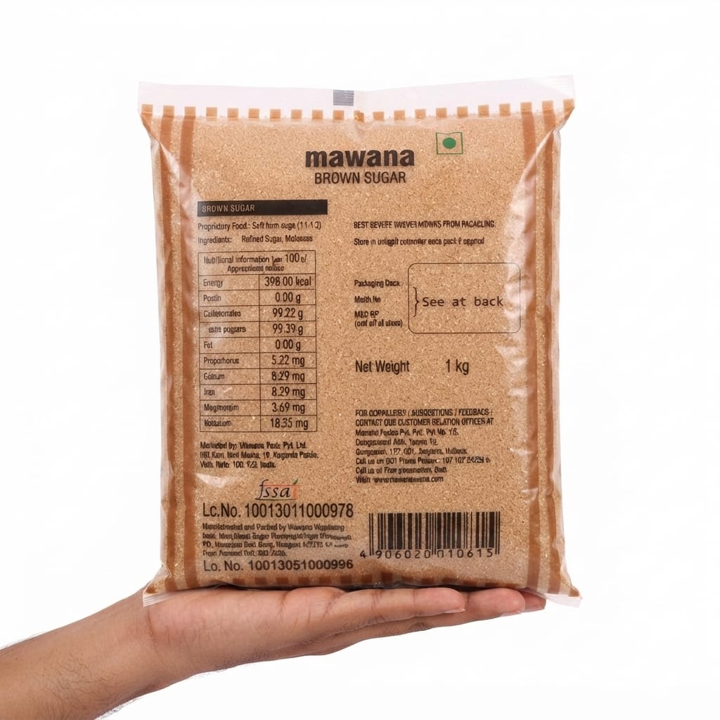 Mawana Brown Sugar 1kg / Premium Baking Brown Sugar