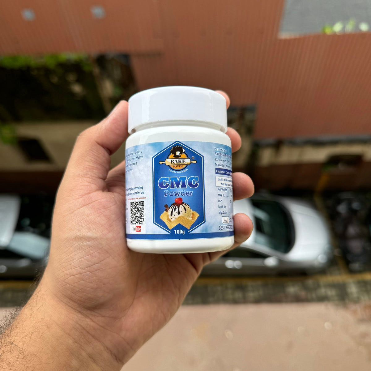 Bakehaven CMC powder 100g packaging