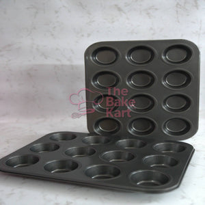 12 cavity cupcake non-stick Teflon baking tray