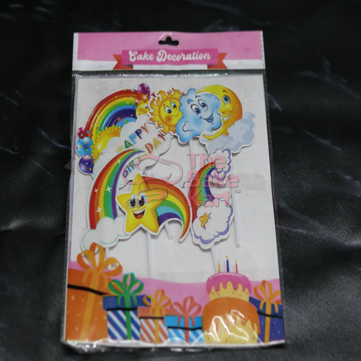 Theme Cake Topper Rainbow
