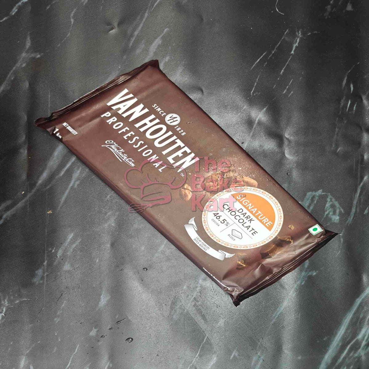 VanHouten - Dark Couverture Chocolate Slab - 46.5 Percent - 1kg