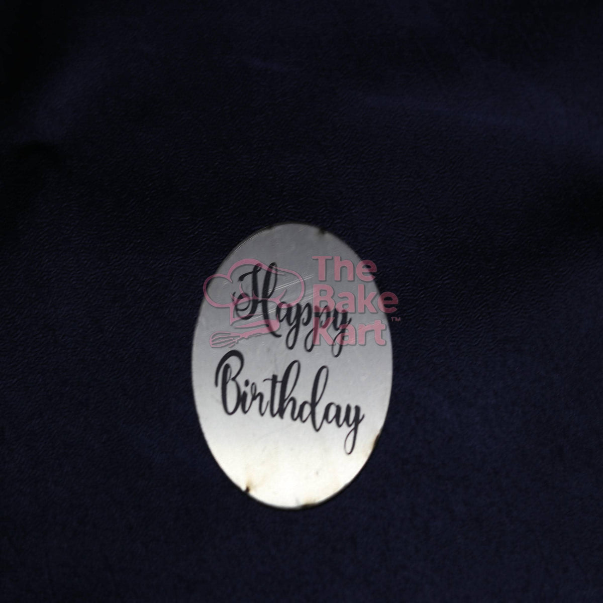 Acrylic Happy Birthday topper additional view