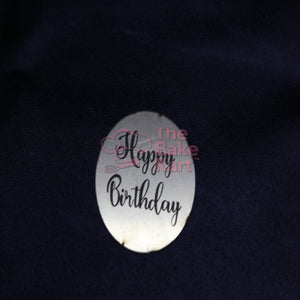 Acrylic Happy Birthday topper additional view