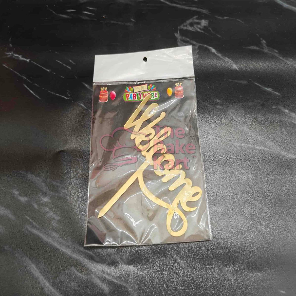 5 Inch Welcome Acrylic Cake Topper