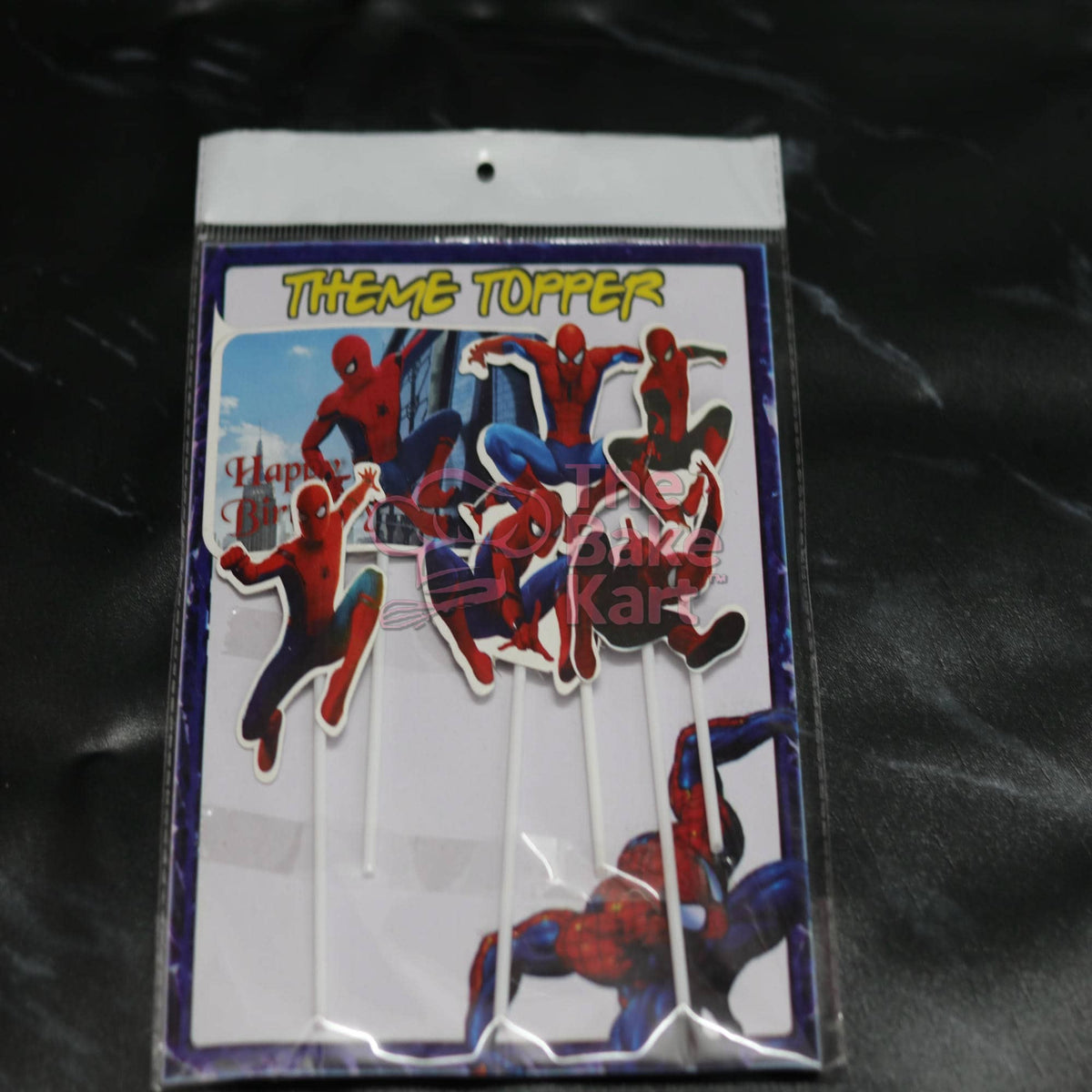 Spider-Man Theme Cake Topper / Birthday Cake Decoration